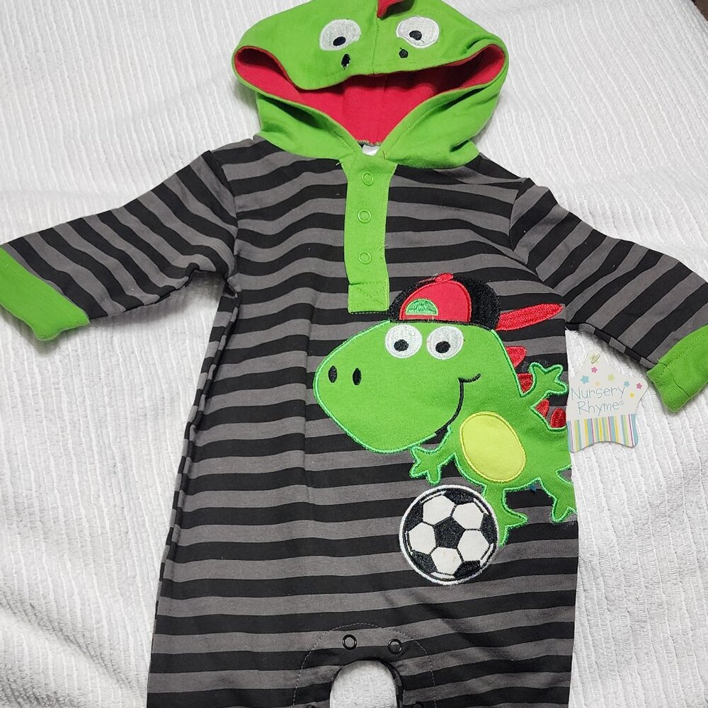 Nursery Rhyme 3 months Dinosaur Romper*NWT*